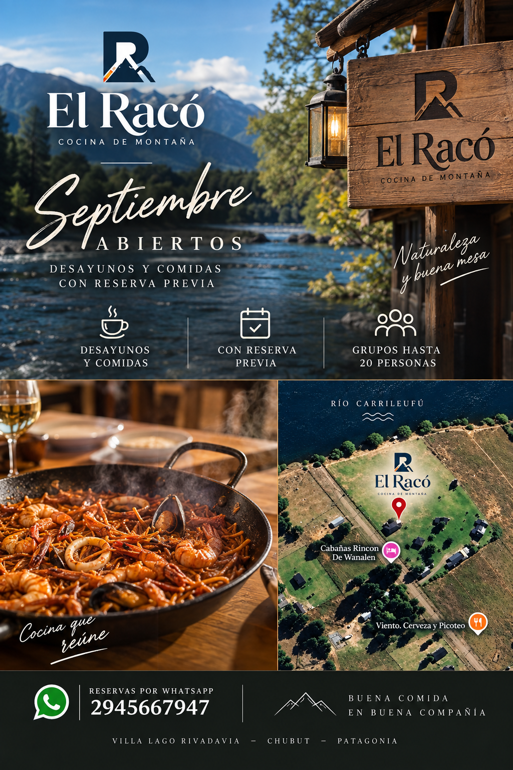 El Racó septiembre abiertos